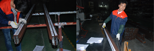 伊盾門窗一線生產員工