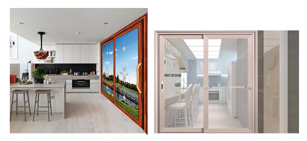 金盾廚房推拉門(mén)應(yīng)用場(chǎng)景