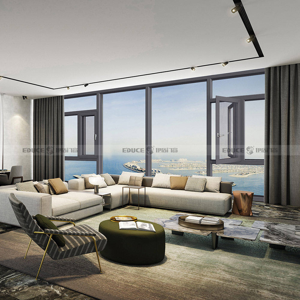 窗紗一體平開窗-豪爵120 窗紗一體平開窗-豪爵120