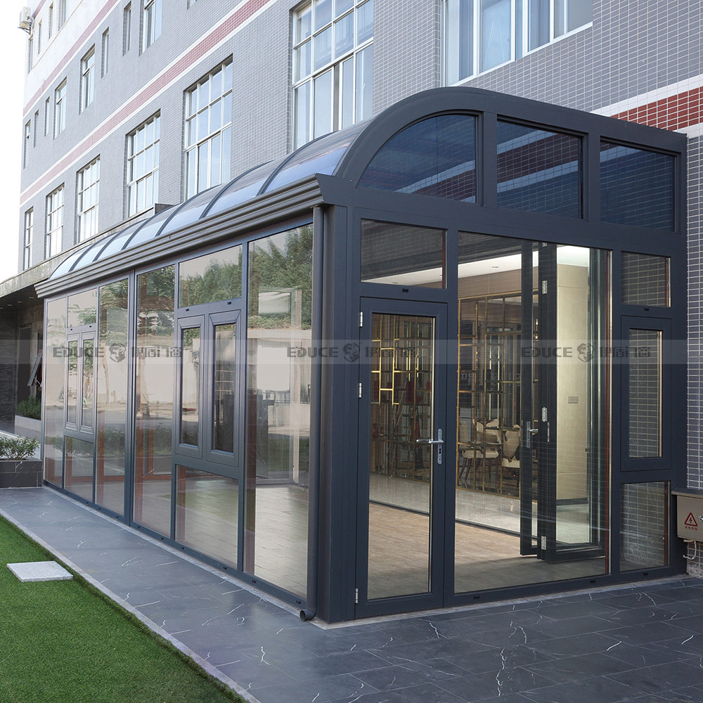 地下庭院弧形頂陽光房